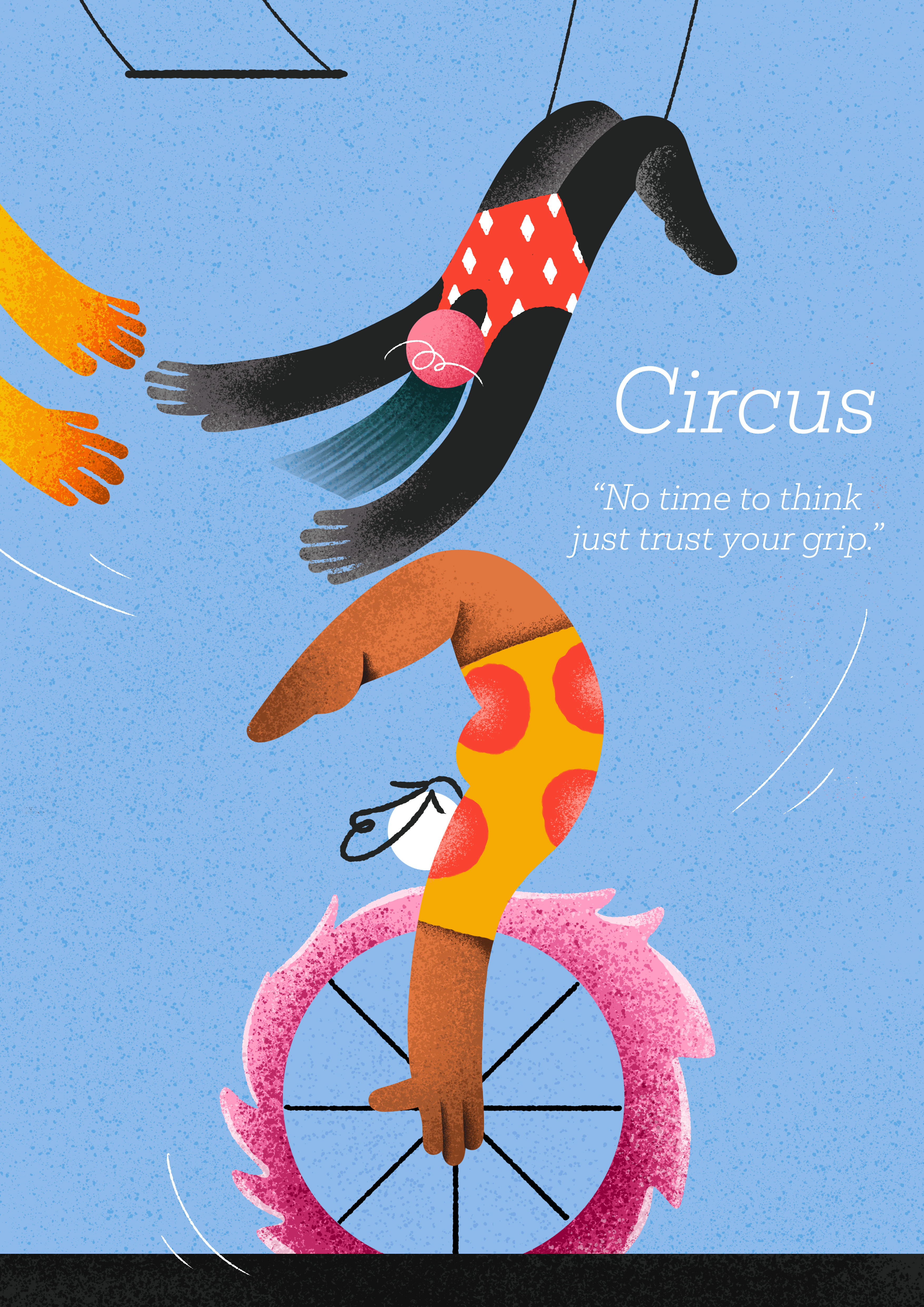 Circus design digital art graphic design illustration photoshop portrait