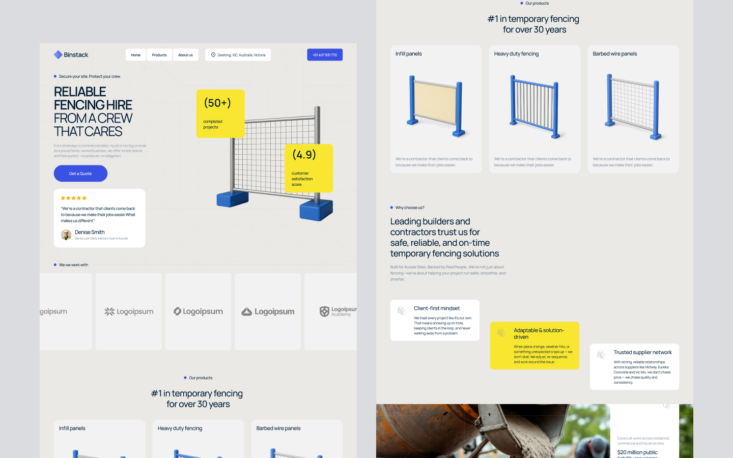 Example of Website Designer | Webflow & Framer Dev