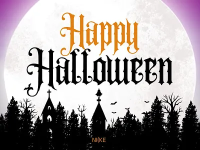 Halloween 50% sale billboard design 3d animation branding graphic design logo motion graphics ui