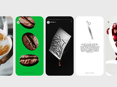 Minimal Coffee Brand Interfaces aesthetic screen brand interface branding shot coffee app coffee culture concept ui digital branding ecommerce elegant design lifestyle app minimal ux mobile concept mobile mockup modern layout premium coffee product showcase product story typography ui exploration visual identity