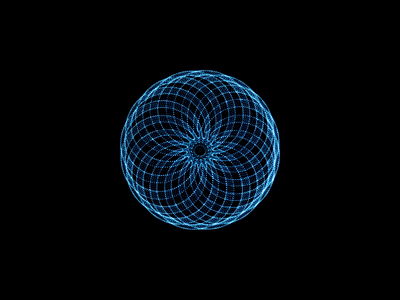 Orb exploration 3d abstract agency ai animation blue branding circle clean dark effect glow graphic design logo motion graphics orb sphere ui