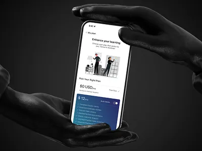 Modern Mobile UI Design for Subscription-Based E-Learning App add new card ux branding ditigal products e learning app dashboard e learning app pricing screen e learning app ui kit figma design mobile app account settings mobile app billing screen mobile app ui mobile design system mobile subscription ui payment method ui payment success ux premium plan ux sf pro font in mobile app subscription payment flow ui user profile ui website ui ux design
