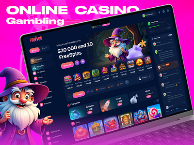 Gambling Casino Website betting casino casino game casino home page casino online casino website esports gambling game game design gaming gaming design slots sports