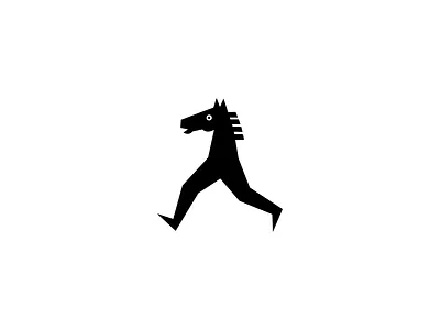 Uncentaur Logo branding centaur design flat graphic design horse illustration logo logotype minimal vector