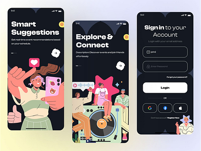 GenZ App animation branding graphic design motion graphics