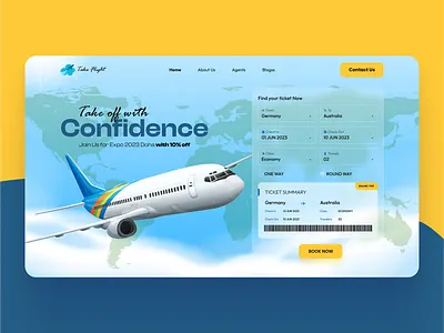 Flight Booking App branding graphic design motion graphics