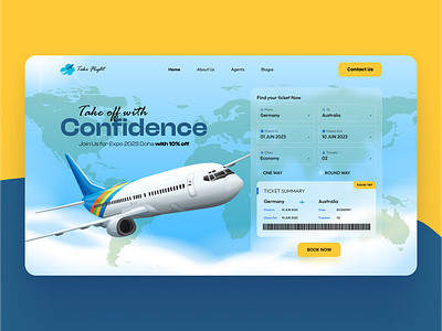 Flight Booking App branding graphic design motion graphics