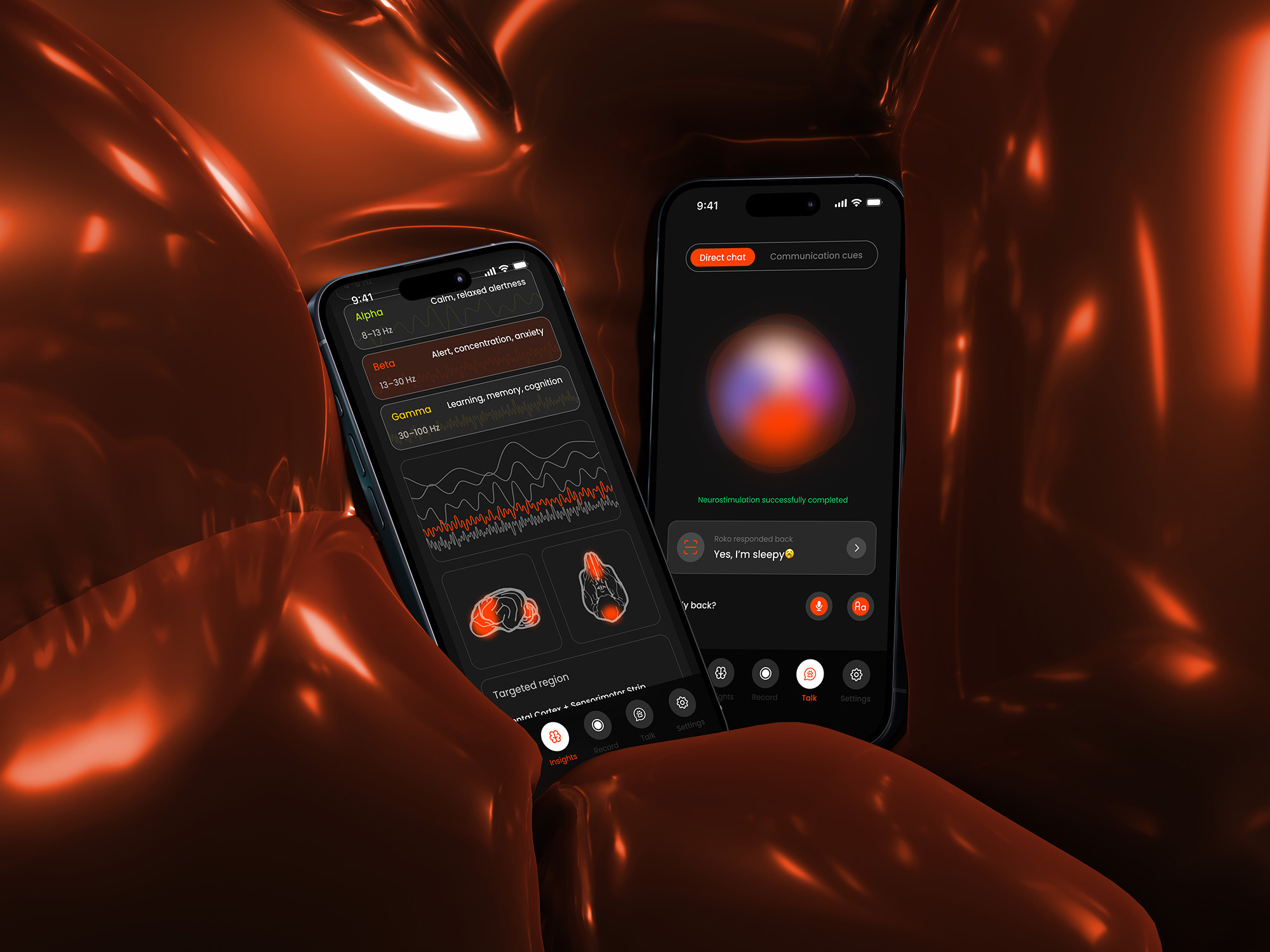 Pave (Mobile App) animals app app design brain design neuroscience neurotechnology pet pets product product design ui ux ux design