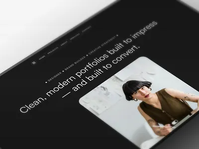 Little wins - Osei dark mode framer osei portfolio portfolio template ui web design webdesign website design