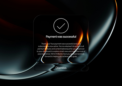 Flash Message- DailyUI #011 daily ui dailyui flash message flashmessage liquid glass liquidglass ui