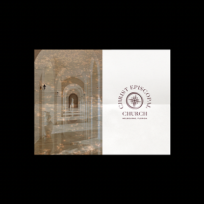 Chris Episcopal Church Badge Logo Design brand design brand identity branding church branding church logo episcopal church logo logo design logo design branding logo design concept wayfinding