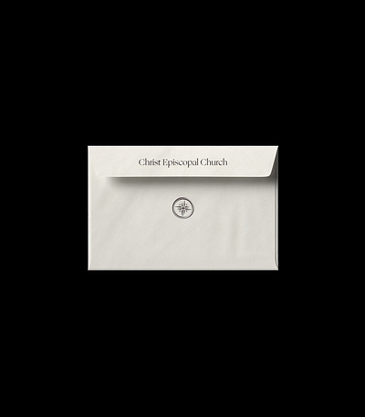 Christ Church Envelope and Stationary brand design brand identity branding church branding church stationary design envelope design logo logo design logo design branding logo design concept stationary