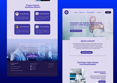 SSU | Landing Page branding care doctor health landing page design medical web design website