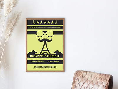 Johanne Sacreblu Poster design graphic design illustration movie poster