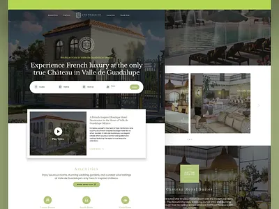 Chateaudelvalle.com branding hotel web wordpress