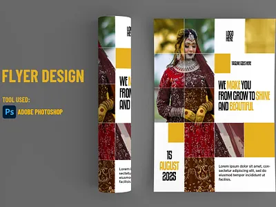 Modern Flyer Design adobe photoshop branding design flyer design graphic design modern flyer design post design poster design social media post design