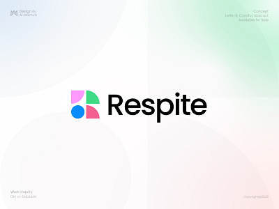 Colorful, Letter R, Creative and Modern Logo branding business logo colorful logo cutting edge dynamic identity letter mark letter r logo logo logo design logo designer logo icon logo type marca modern logo symbol vivid