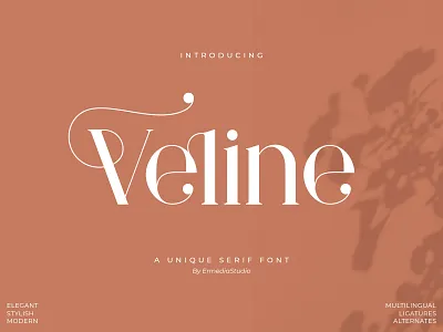 Veline - Modern Serif Font alphabet alternates background design elegant fashion fonts modern serif typeface typography