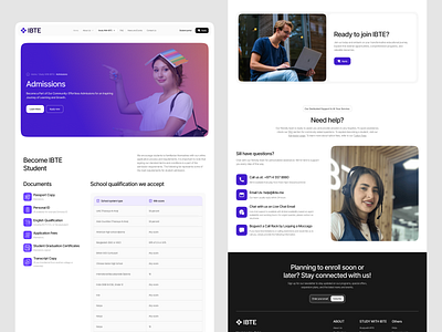 IBTE Website Redesign – UI/UX Focused on Impact product redesign ui ux web website