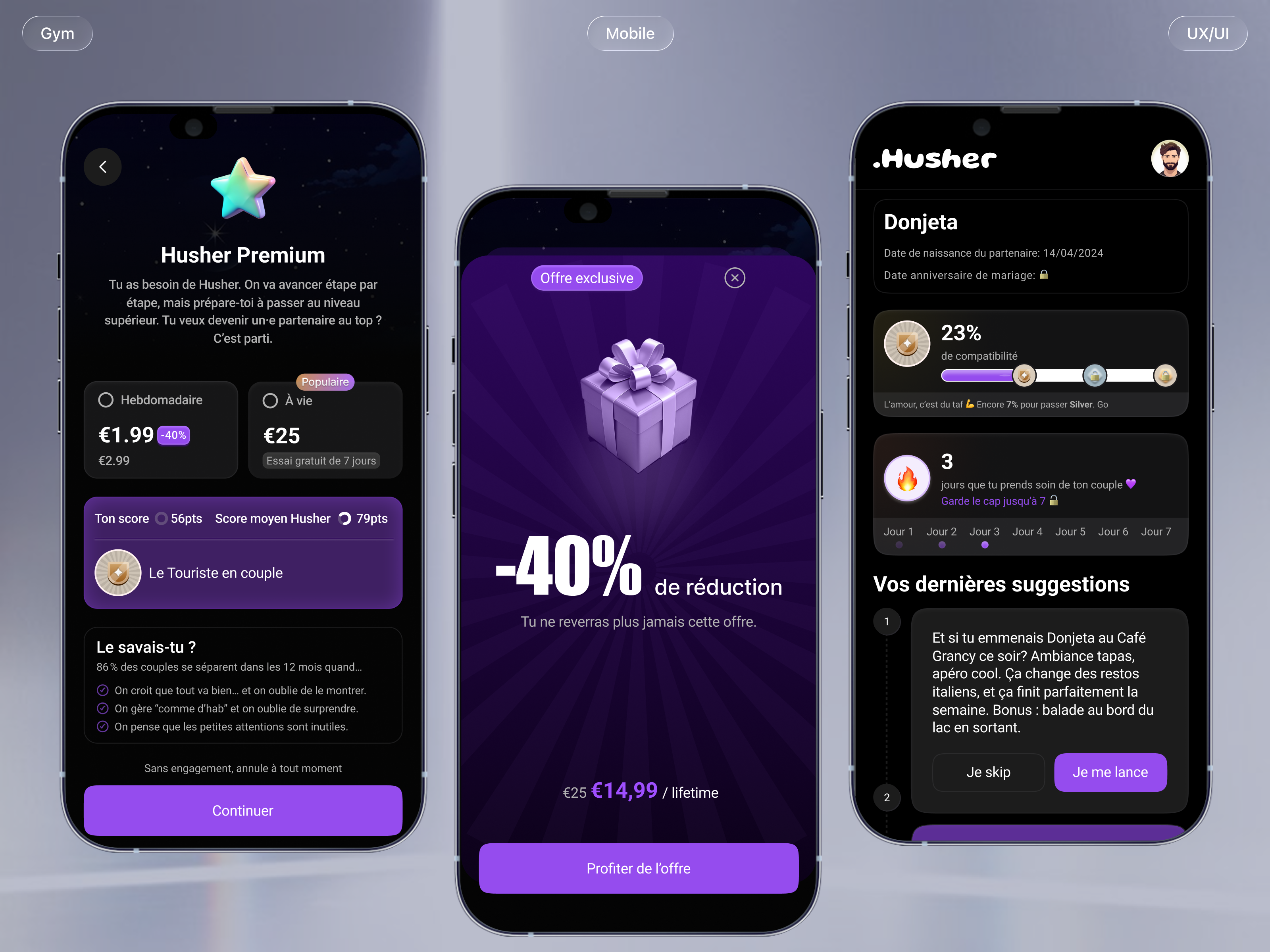Pricing Mobile Interface ai mobile ai voice dark mode dark mode design ios mobile mobile pricing pricing page ui ux uxui