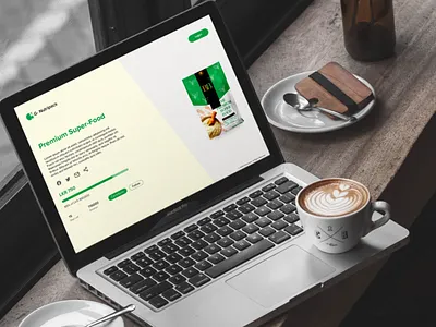Daily UI 032_Crowdfunding crowdfundingui dailyui dashboarddesign donorexperience greendesign minimalui productlanding ui uidesign uiuxinspiration