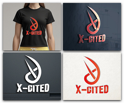 Modern Bold Clothing Logo Design on X-cited brand brand branding creative t shirt design design graphic design logo logo art logo concept modern logo shirt t shirt trending logo
