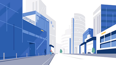 Animated Corporate Message 2d animation animated explainer brand storytelling business video company video corporate animation explainer video marketing animation motion graphics promo animation