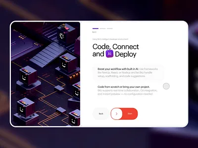 Onboarding animation for a sales automation platform animation fintech onboardin outcrowd saas sales ui ux uxui web web platform