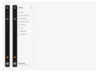 Collapsible Sidebar - Designed with MadeinFigma design system figma made in figma madeinfigma navigation navigation menu product design sidebar sidebar design sidebar navigation ui ui design ui designer ui kit untitled untitled ui untitledui ux ux design