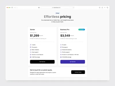 Pricing Page - Designed with MadeinFigma design design system figma made in figma madeinfigma membership pricing pricing page pricing plans ui ui design ui designer ui kit untitled untitled ui untitledui ux ux design web design website design