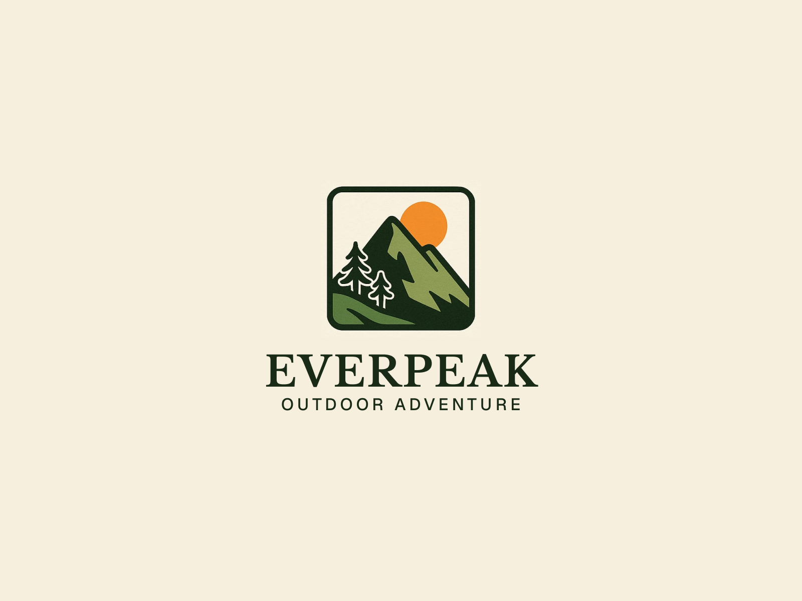 Logo Drop of the Day - Everpeak by Zillylogos! by Zilly Logos on Dribbble