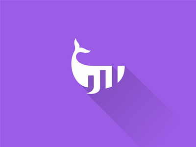 WhaleFinance icon branding fimbird finanace growth investment logo logodesigner whale