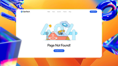 404 — But Make It Delightful 🛸 404design branding design dribbble errorpage figma illustration logo realestateux saas ui userexperience ux ux design