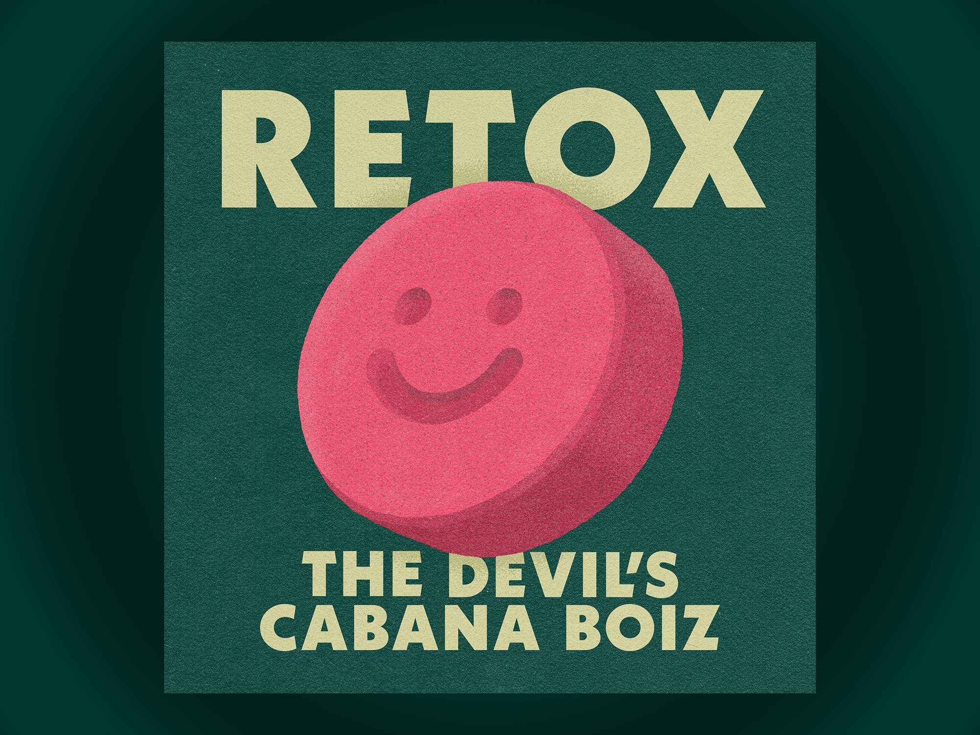 Retox - Single artwork album art branding design digital art digital illustration drawing graphic design illustration poster art rock and roll