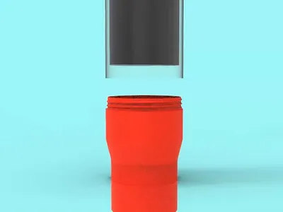 bottle design using Straw 3d animation blender branding graphic design logo motion graphics solidwworks ui