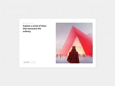 Hero section design hero minimalism section