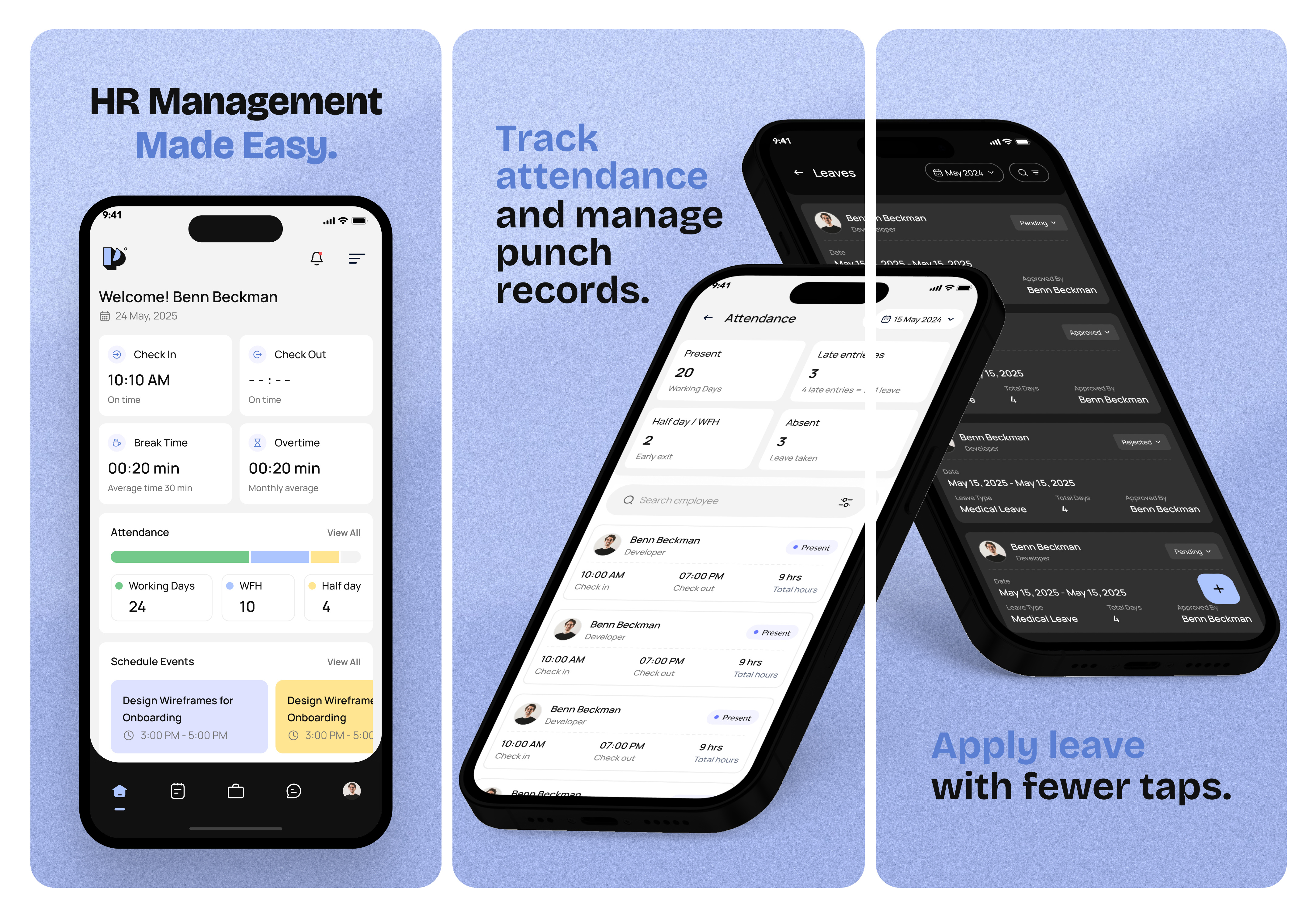 HR Management app design design design inspiration design trends figma hr app hr management hrms app mobile app ui ui design uiux uiux design