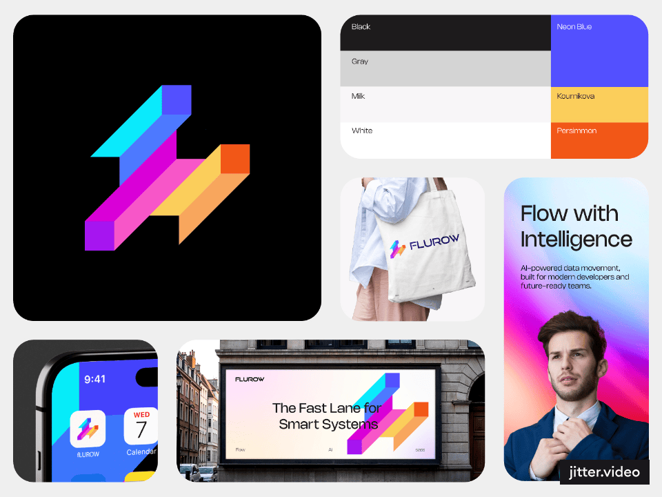 Data flow Ai sass Futuristic logo brand identity ai arrow branding corporate data design digital dynamic fintech flow forward innovative logo mark motion progress sass symbol upwards vibrant