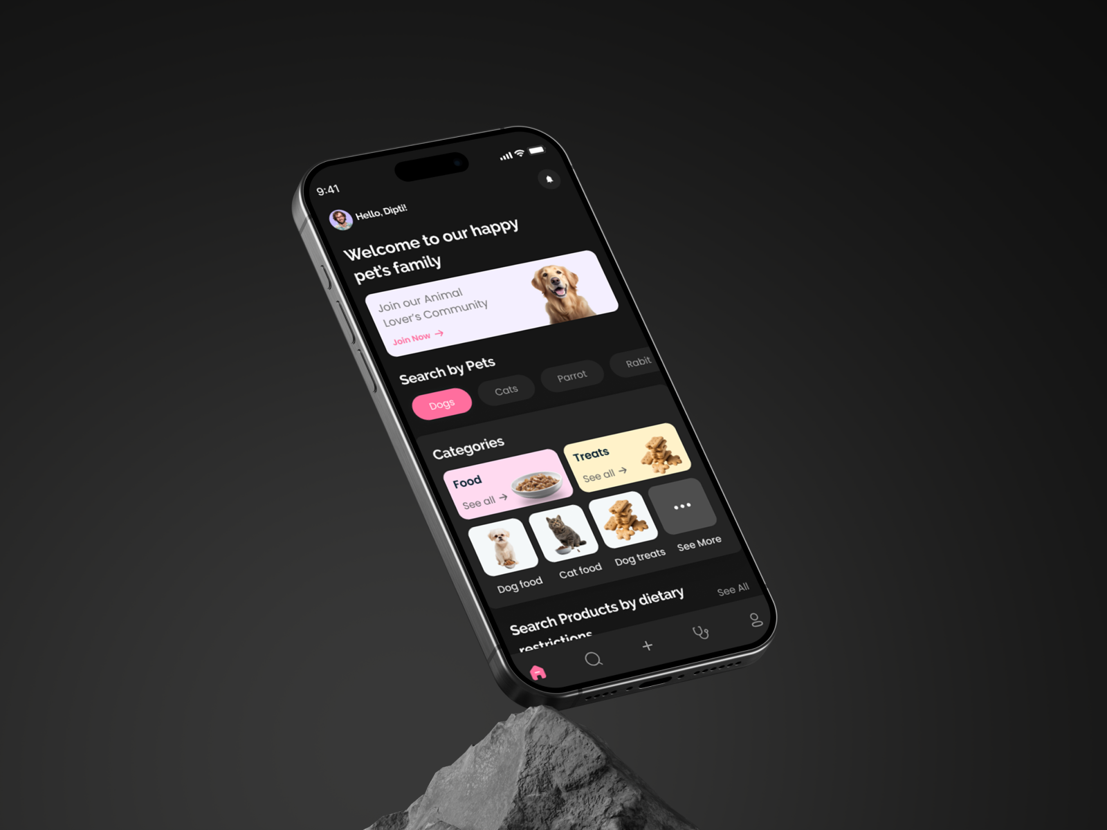 Example of Mobile Application Design