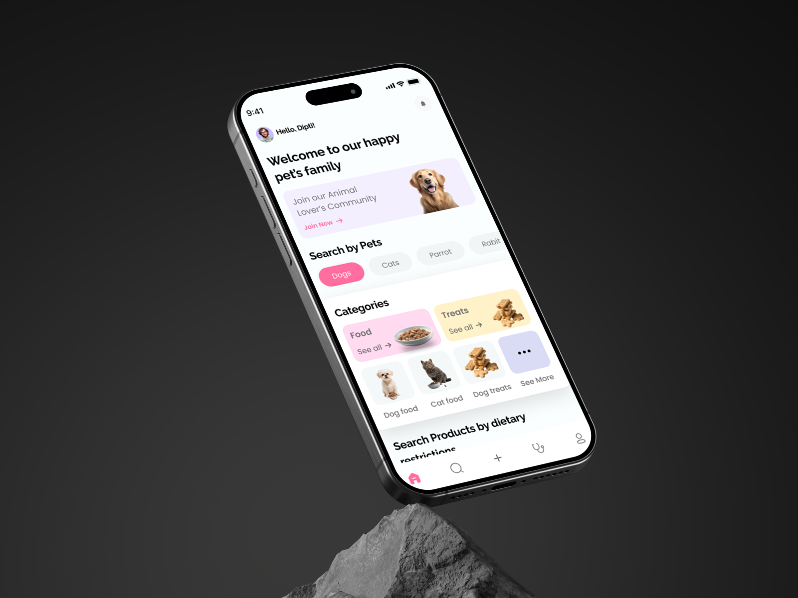 Example of Mobile Application Design