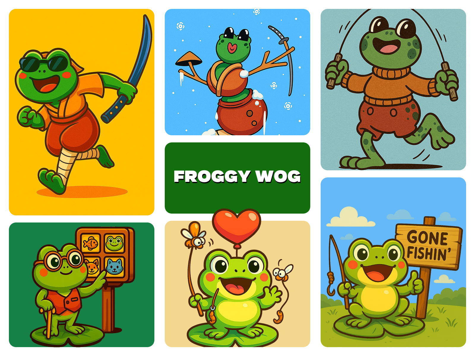 Example of Meme Coin Website Design | Web3 & Crypto