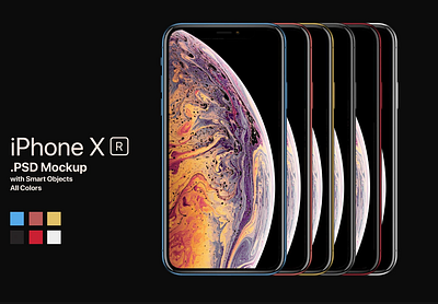 Iphone XR branding design illustration logo nft