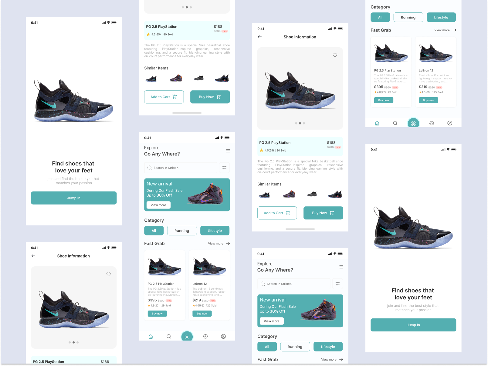 Example of Mobile App UI/UX Design