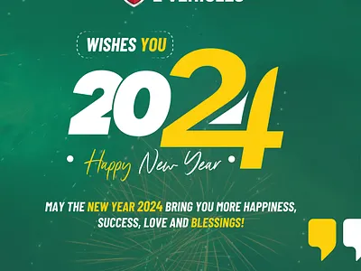 New Year 2024 (Social Media post ) contentcreator linkedin post social media post