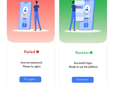 Prompt: Flash Messages from DailyUi Challenges challenge dailyui flash screen