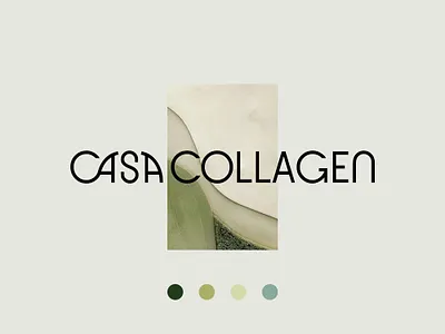 Casa Collagen / Branding / Skincare 3d brand identity branding care collagen colors logo logo design logos skincare