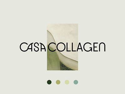 Casa Collagen / Branding / Skincare 3d brand identity branding care collagen colors logo logo design logos skincare