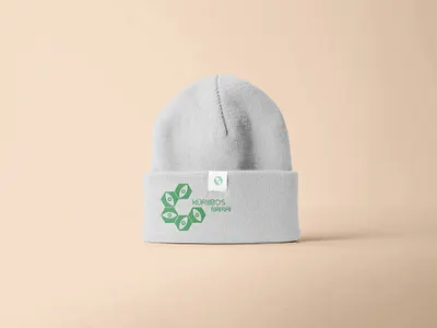 KŪRYBOS NAMAI mockup art graphic design logo