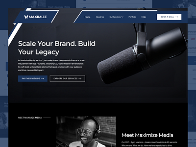 Maximize Media Redesign: Clarity. Trust. Conversions. trustbuilding