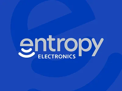 entropy electronics - wordmark logo branding brandmark custom font graphic design identity lettering light lighting logo logo design logo designer logos minimalist monogram radiant signal simple technology wordmark